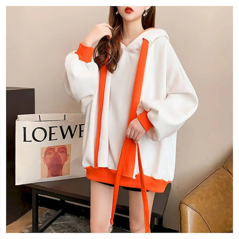 Fleece Thicken Hoodies Women Autumn/winter 2025 Fashion Korean Loose Large Size Hooded Jacket Kawaii Clothes Womens Casual Coat