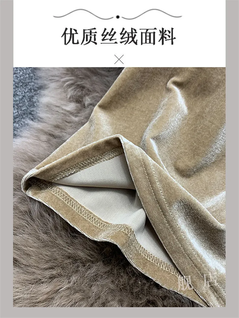 Blusa Mujer Moda Fashion Sexy Women Velour Tank Crop Top Summer Korean Streetwear Gold Velvet Camisole Elegant Vest Plus Size