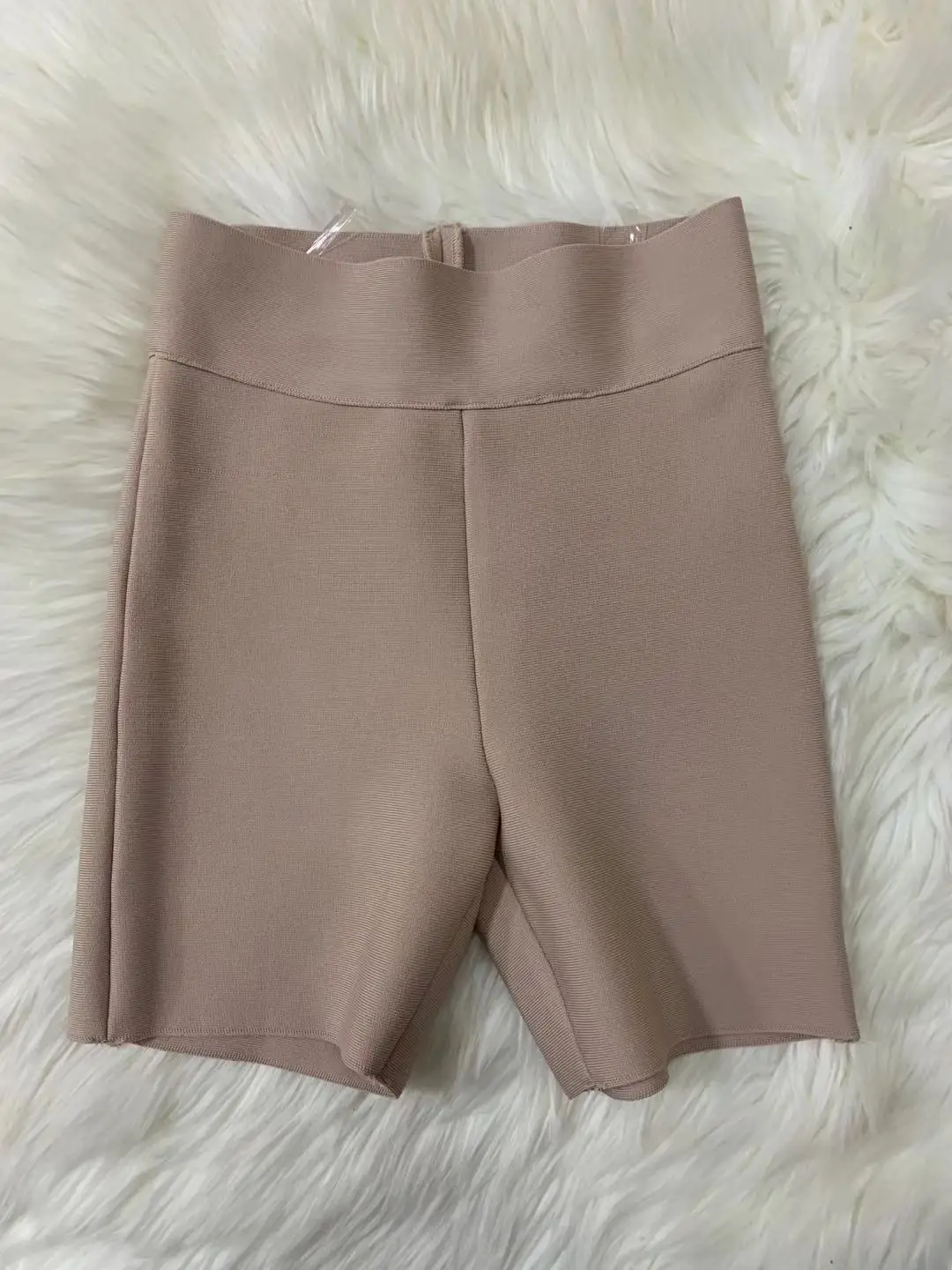 9 Colors Bandage Shorts Purple Pink Bandage Short Pants High Waist Top Quality Rayon Bandage Casual Sports Shorts