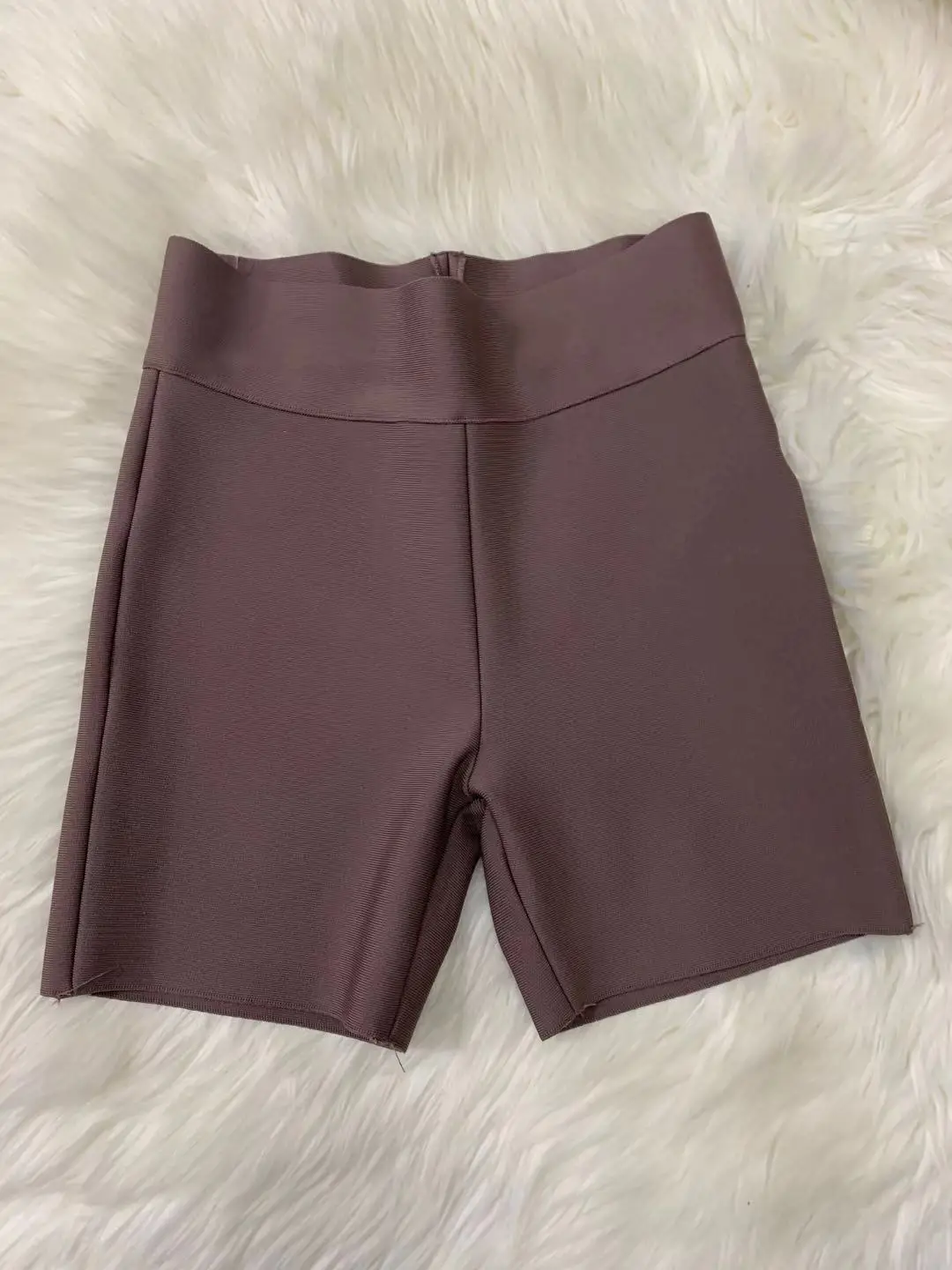 9 Colors Bandage Shorts Purple Pink Bandage Short Pants High Waist Top Quality Rayon Bandage Casual Sports Shorts