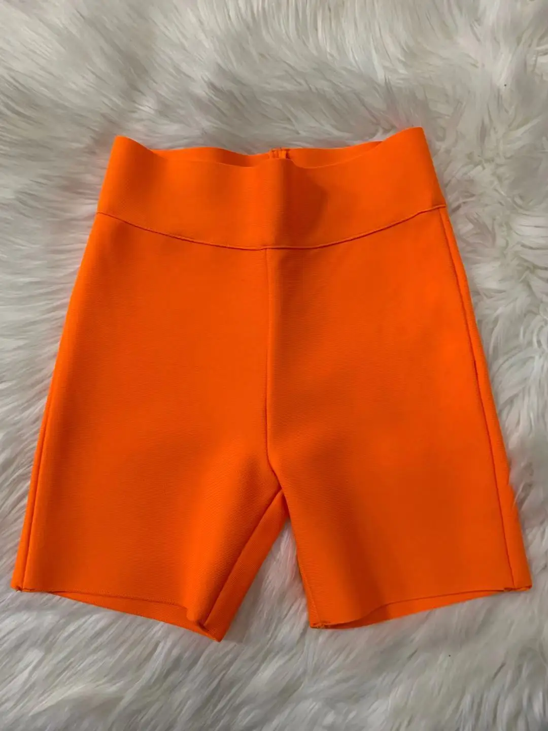 9 Colors Bandage Shorts Purple Pink Bandage Short Pants High Waist Top Quality Rayon Bandage Casual Sports Shorts