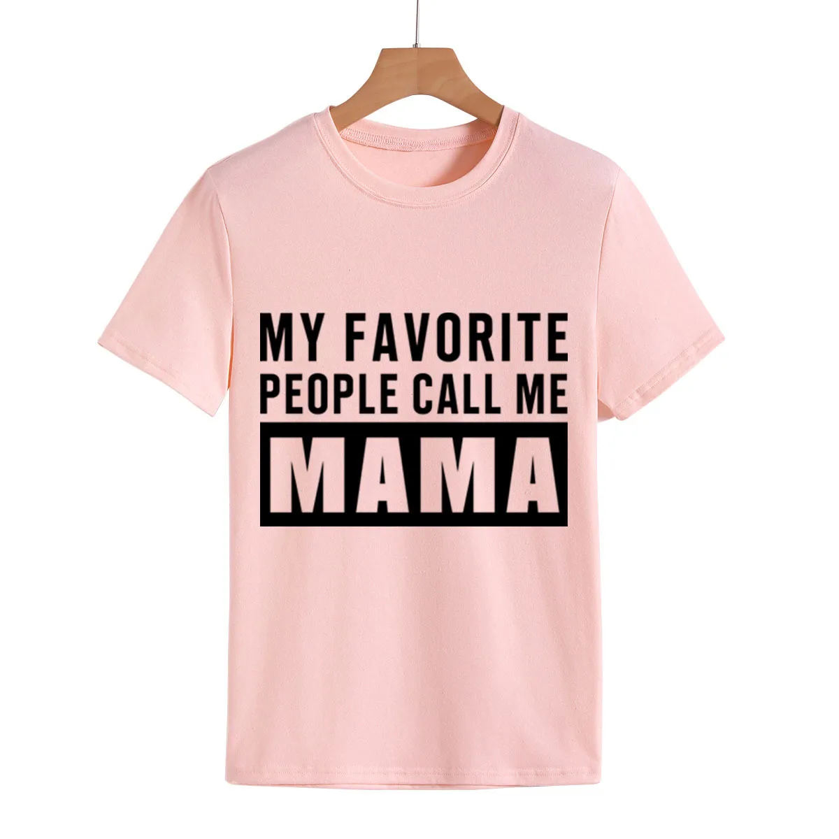 MY FAVORITE PEOPLE Call Me Mama Print Women T Shirt Short Sleeve O Neck Loose Women Tshirt Ladies Tee Shirt Tops Camisetas Mujer