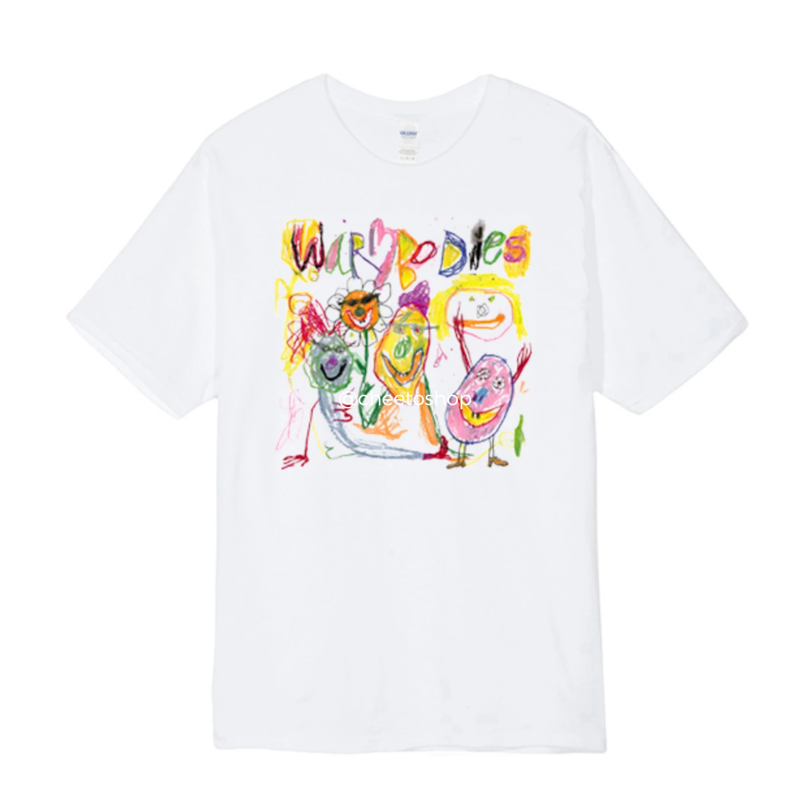Karrram Fairy Grunge Short Sleeve T-shirts Cartoon Graffiti Print Tee Shirts Graphic Korean Fashion Tops Summer Streetwear Y2k