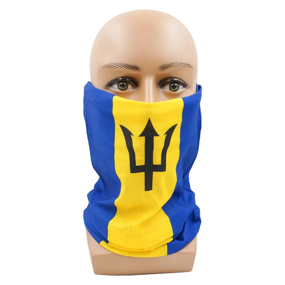 Commonwealth of Nations Flag Bandanas Multifunctional Headwear for Women Men UK/England/Canada/Australia Dustproof Cycling Scarf