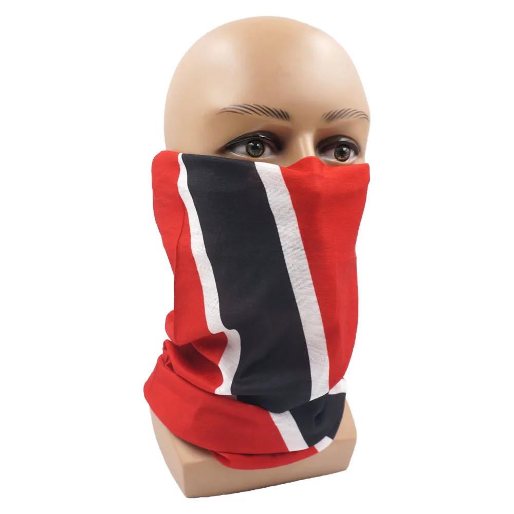 Commonwealth of Nations Flag Bandanas Multifunctional Headwear for Women Men UK/England/Canada/Australia Dustproof Cycling Scarf