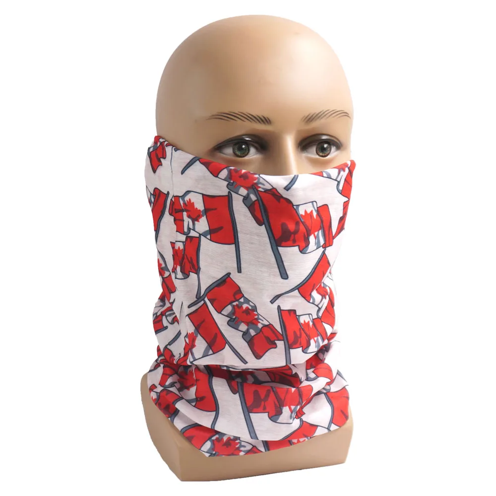 Commonwealth of Nations Flag Bandanas Multifunctional Headwear for Women Men UK/England/Canada/Australia Dustproof Cycling Scarf