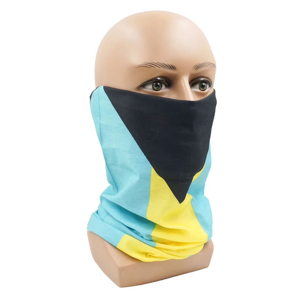 Commonwealth of Nations Flag Bandanas Multifunctional Headwear for Women Men UK/England/Canada/Australia Dustproof Cycling Scarf
