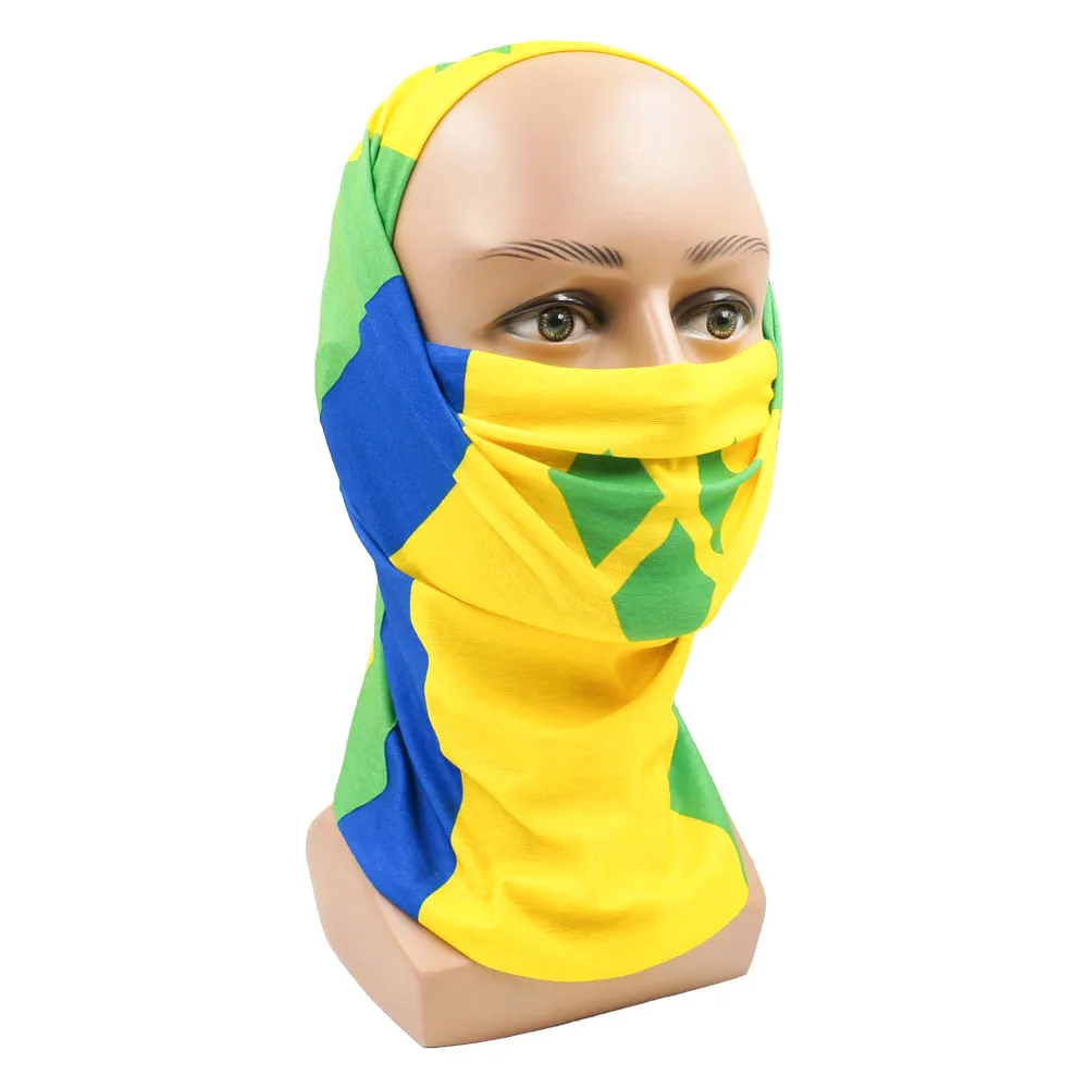 Commonwealth of Nations Flag Bandanas Multifunctional Headwear for Women Men UK/England/Canada/Australia Dustproof Cycling Scarf