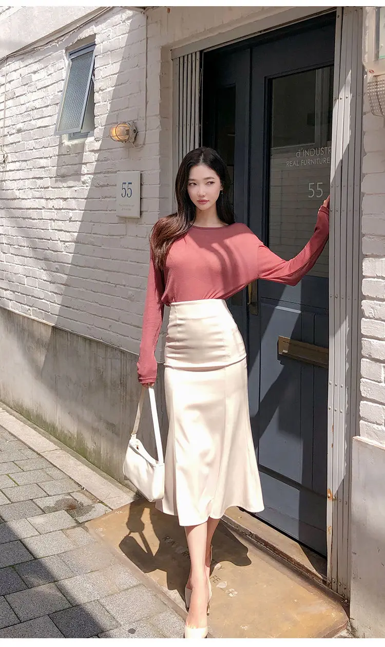 Elegant Office Long Skirts Women 2026 Fashion High Waist Bodycon White Black Skirt French Y2k Slim Corset Bridal Maxi Skirt XL