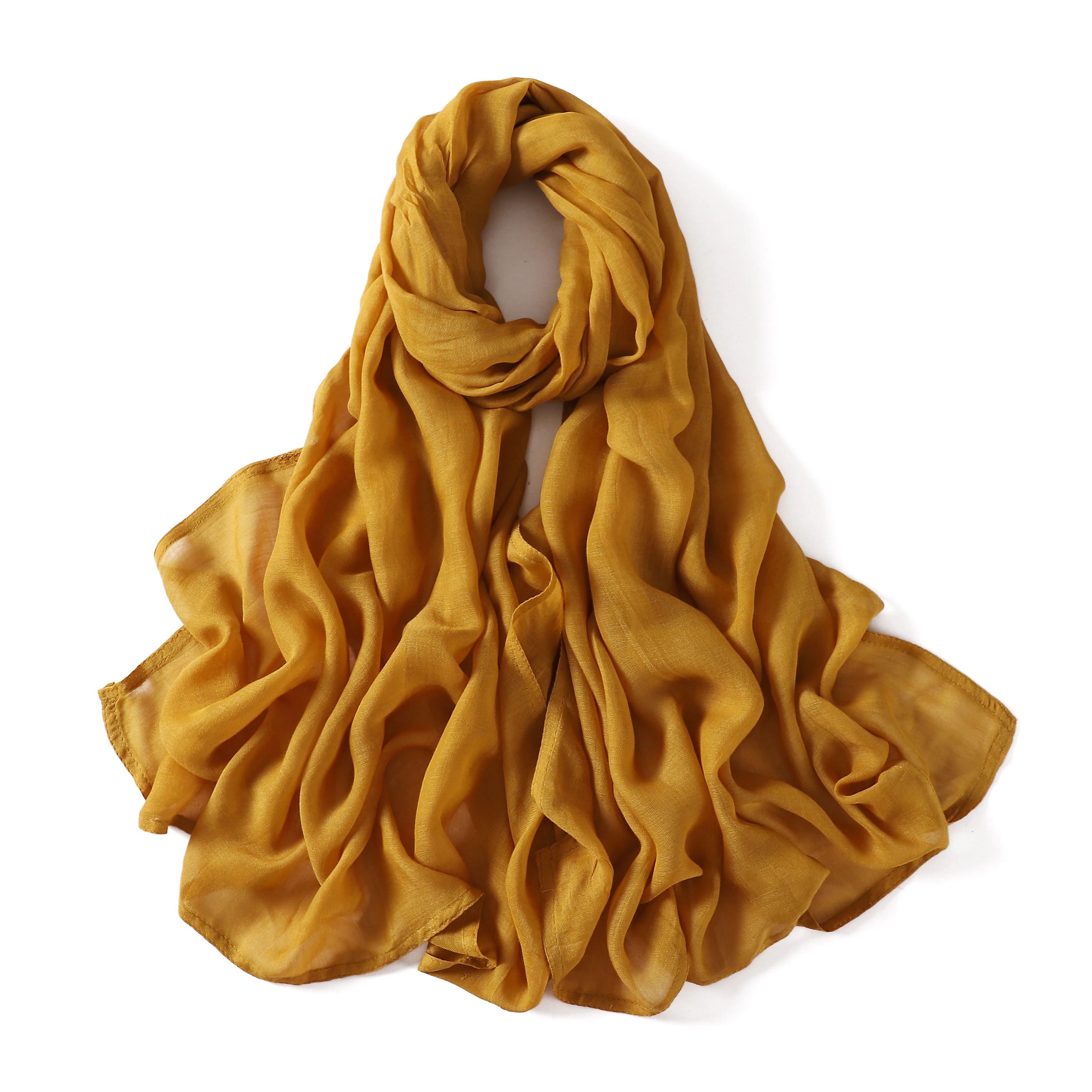 Cotton Rayon Modal Hijabs Scarf Headscarf Wraps Big Size Plain Long Shawls Muslim Women Hijab Islamic Turban Headbands 185*85cm