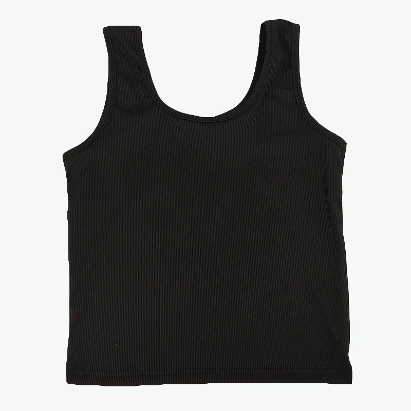 Women Sexy JAMAICA Vest Ribbed Slim Camis Sleeveless O Neck Tank Top Crop Tops 2024 Summer Female Casual Black Camisole T-shirt