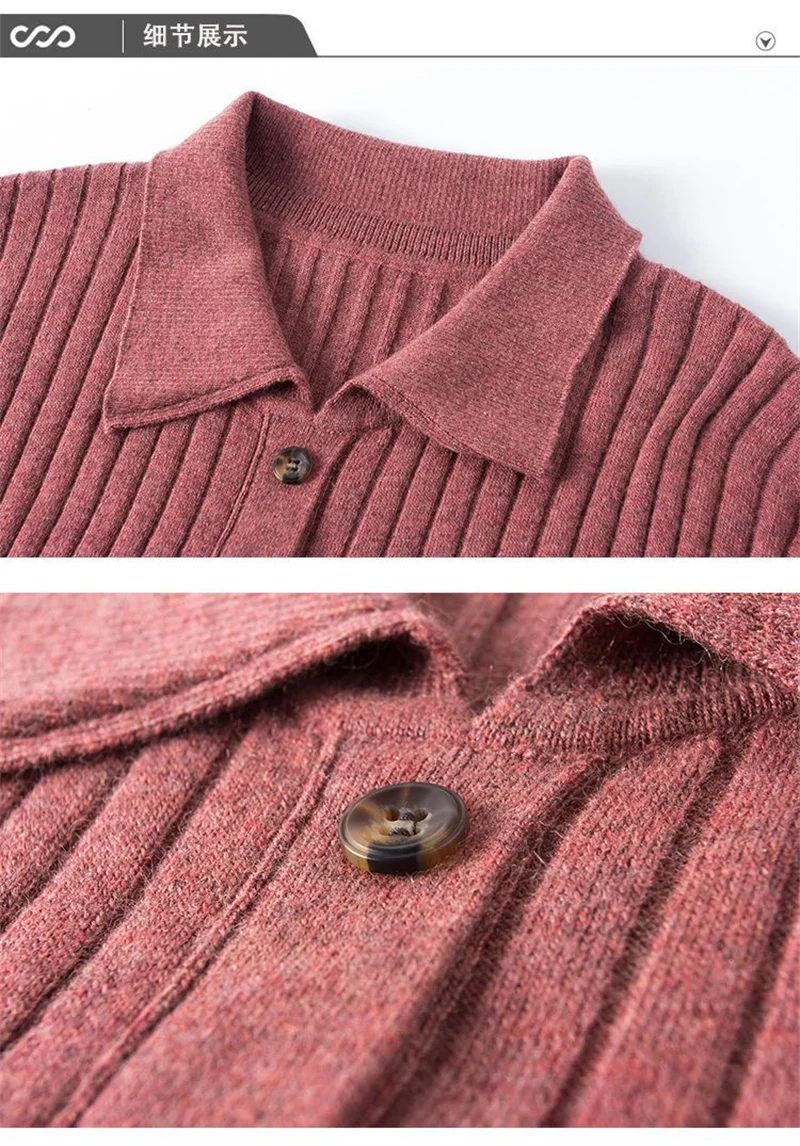 Loose Pullover Sweater Dress Lace-UP 2026 New Spring Size XXXL High-End Turn-Down Collor Long Knitted Dress Women's Autumn Dress