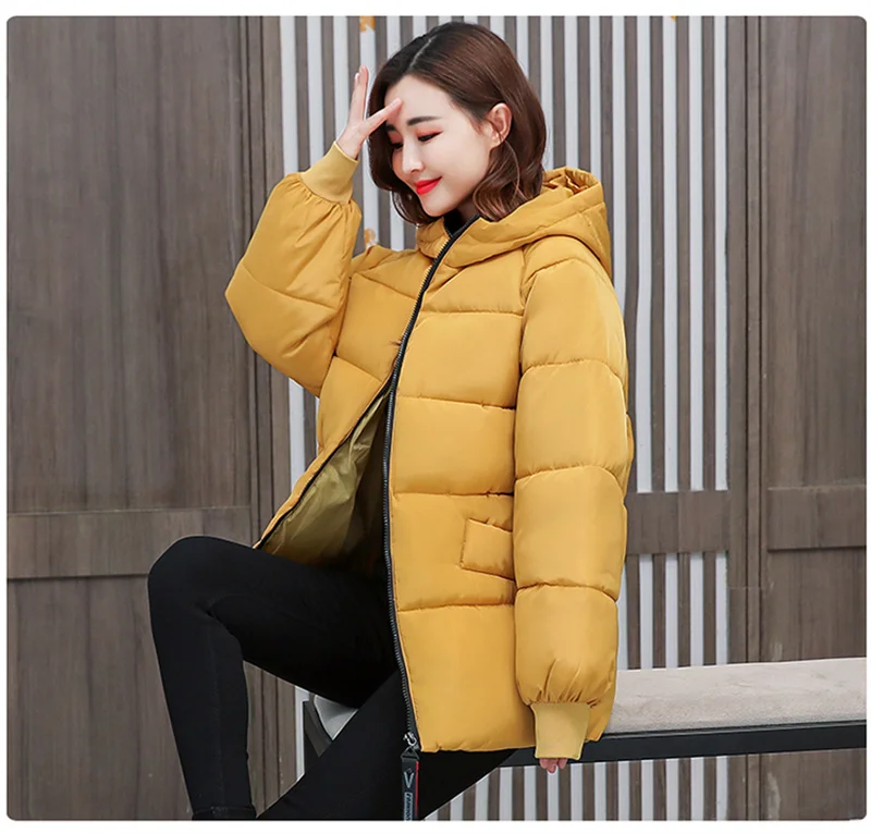 2026 New Special Size 8XL Jacket Woman Winter Down Cotton Jackets Female Fashion Loose Warm Hooded Parka Hooded Outerwear Beige