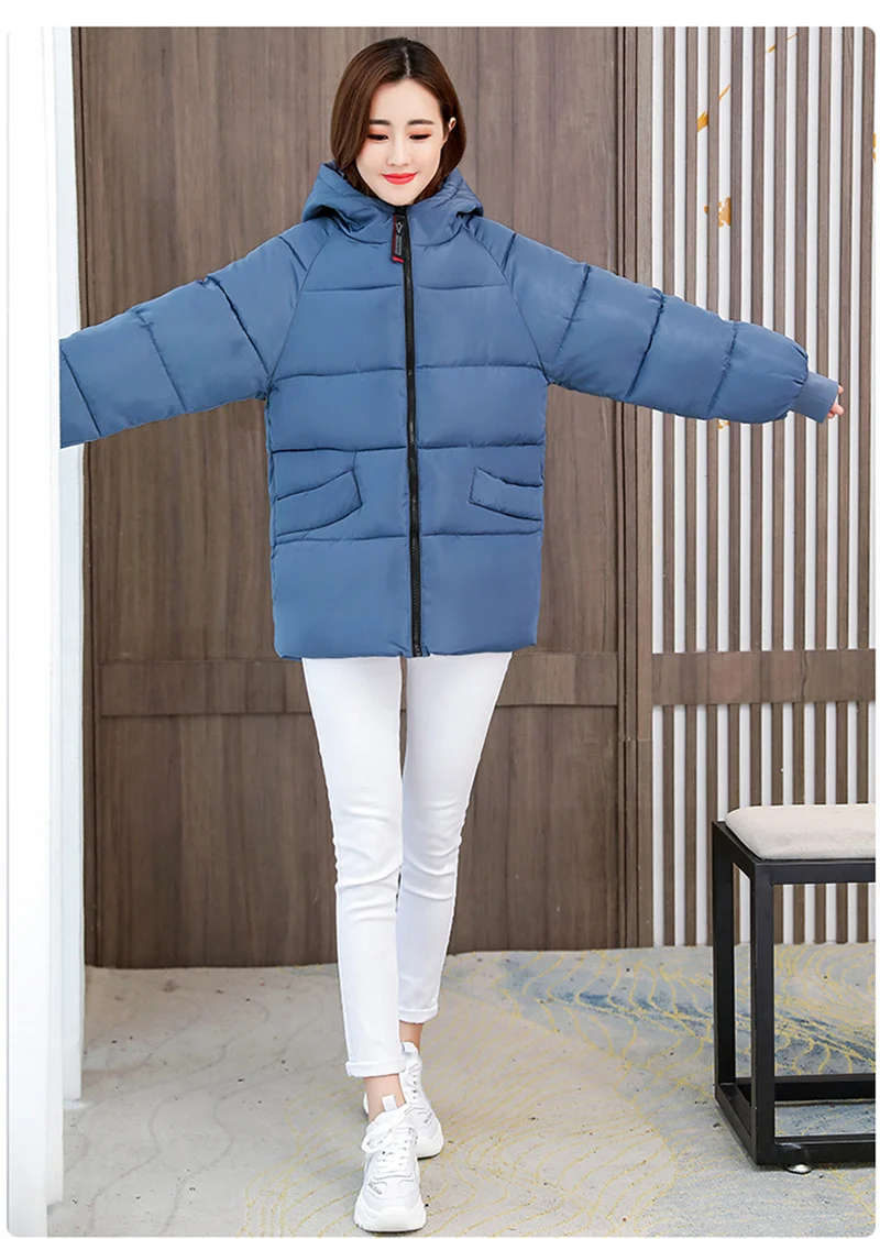 2026 New Special Size 8XL Jacket Woman Winter Down Cotton Jackets Female Fashion Loose Warm Hooded Parka Hooded Outerwear Beige