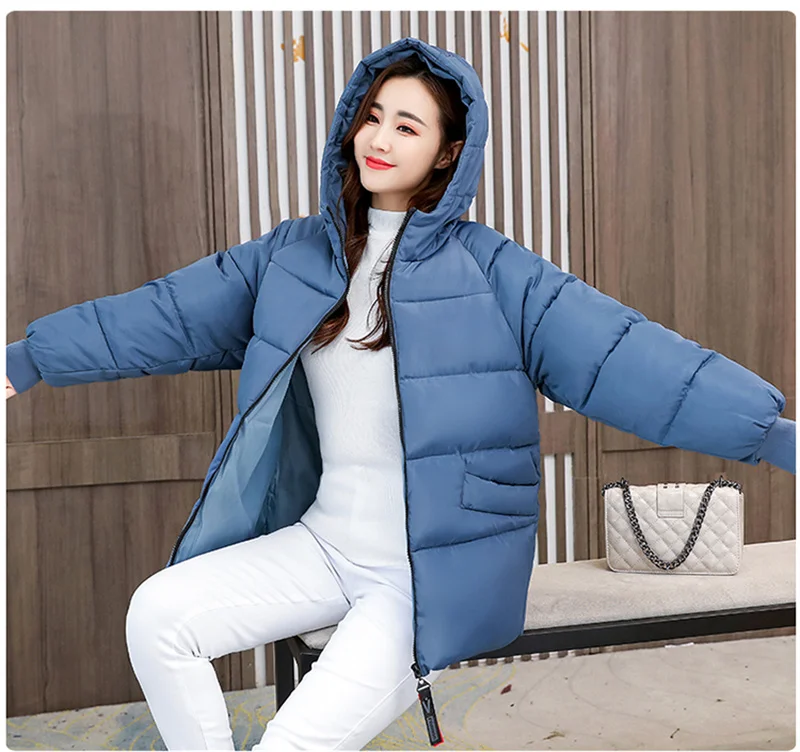2026 New Special Size 8XL Jacket Woman Winter Down Cotton Jackets Female Fashion Loose Warm Hooded Parka Hooded Outerwear Beige
