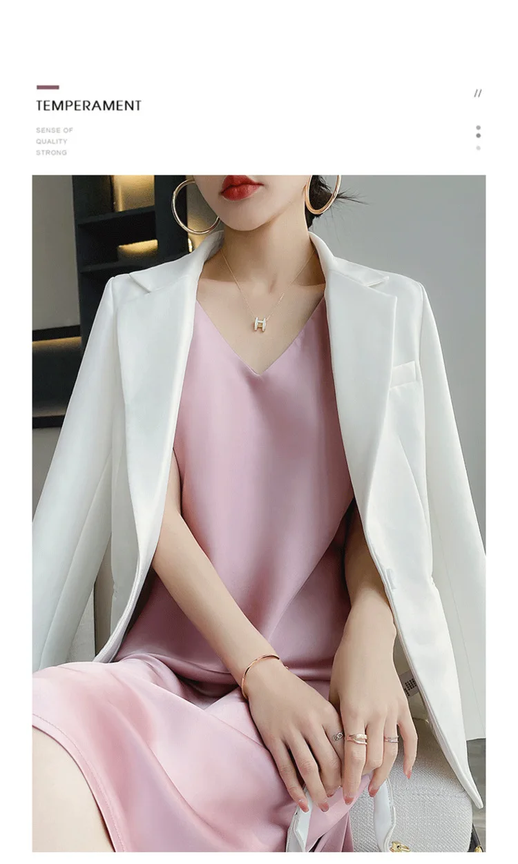 2026 Elegant Women Dress Sexy V-Neck Sleeveless Korean Harajuku Satin Party Long Maxi Dress Casual Sundress Vestido Mujer