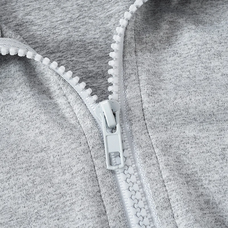 Autum New Two Piece Sets Long Sleeve Zipper Coat and Split Long Pants Women Tracksuit Casual Workout Sportswear Gray Sweatsuit
