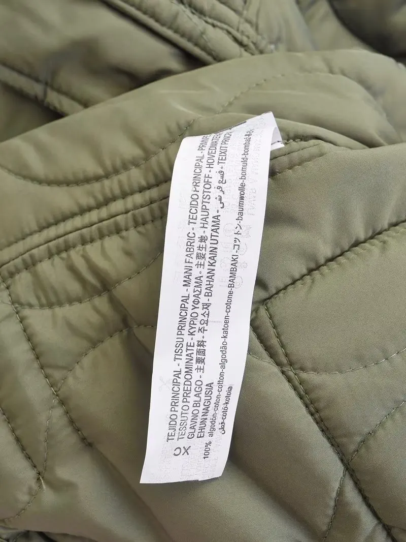 CHARMCHANT utumn Winter Parkas For Women Retro Zipper High Quality Luxury Warm Coats For Women Coat And Jacket With Big Pocket
