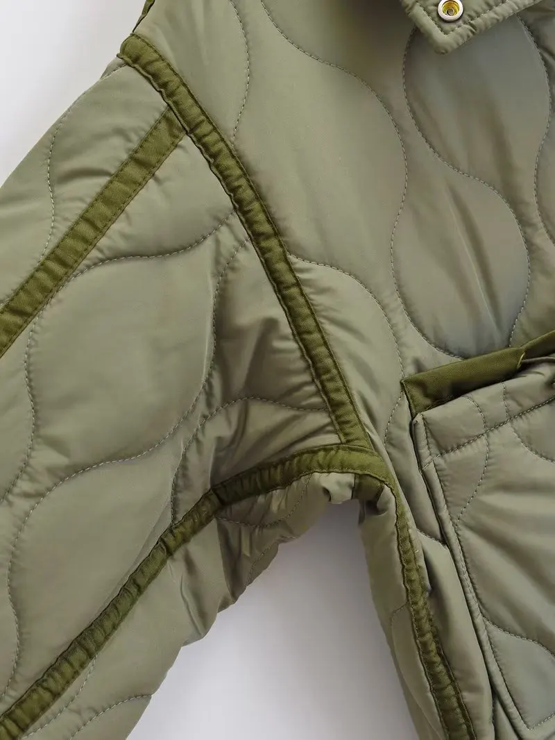 CHARMCHANT utumn Winter Parkas For Women Retro Zipper High Quality Luxury Warm Coats For Women Coat And Jacket With Big Pocket