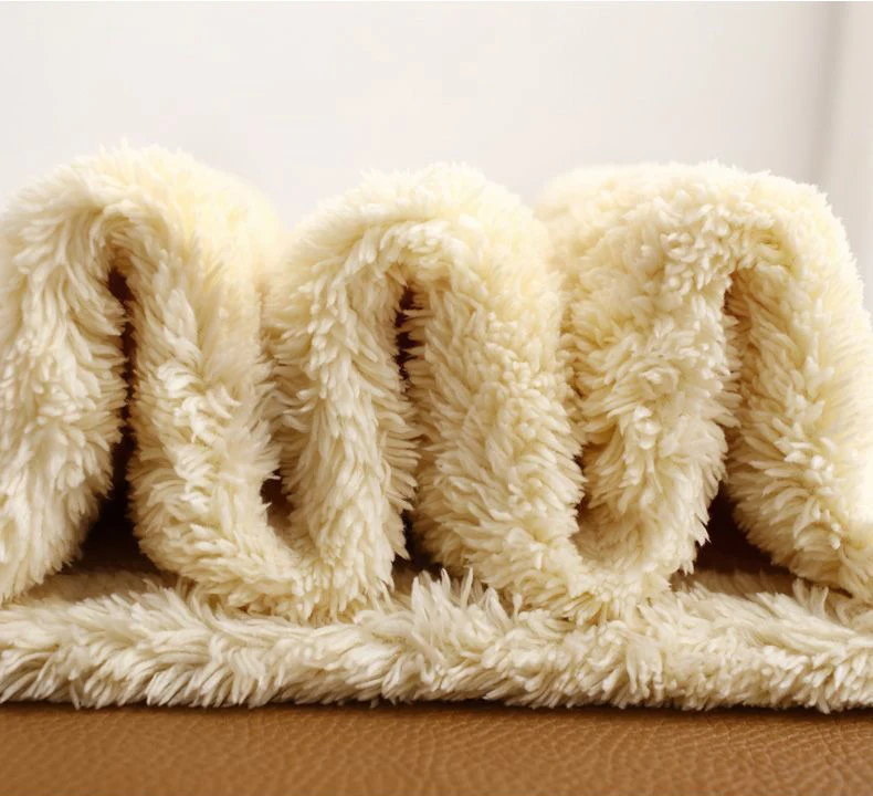 Winter Fleece Lined Wide Leg Pants Casual Thicken Warm Baggy Sweatpants Women High Waist Korean Lamb Fluff Straight Pantalones