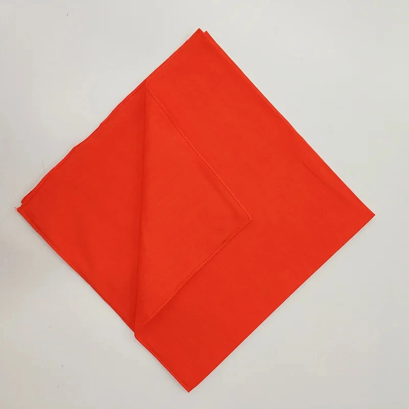 Cotton Solid Color Bandana Cycling Hip Hop Square Scarf Headband Outdoor Sports Street Dance Hijab Women Men Boys Girls Scarves