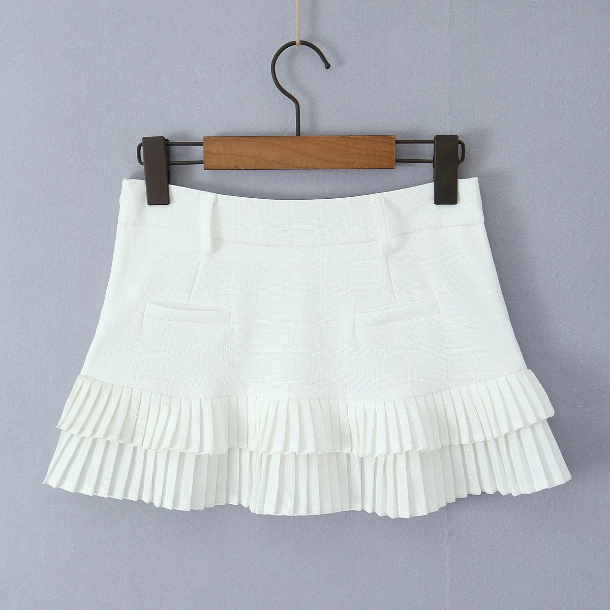 Summer Black Mini Skirts Vintage Kawaii Skirts Women Super Short Skirts For Woman Preppy Style Mirco Skirt Pleated Skirts Blue