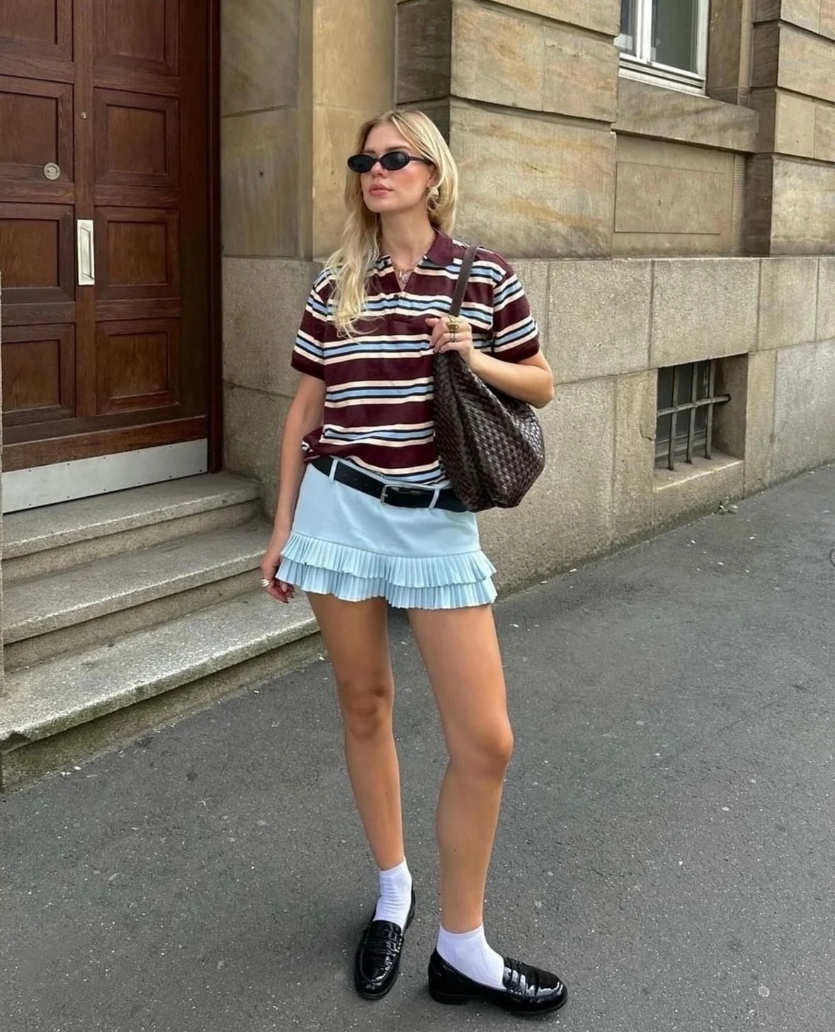 Summer Black Mini Skirts Vintage Kawaii Skirts Women Super Short Skirts For Woman Preppy Style Mirco Skirt Pleated Skirts Blue