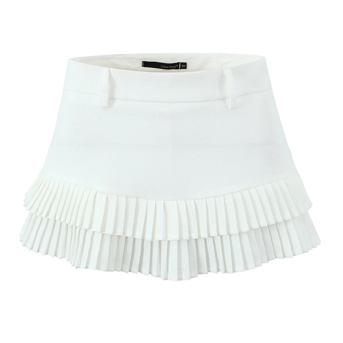 Summer Black Mini Skirts Vintage Kawaii Skirts Women Super Short Skirts For Woman Preppy Style Mirco Skirt Pleated Skirts Blue