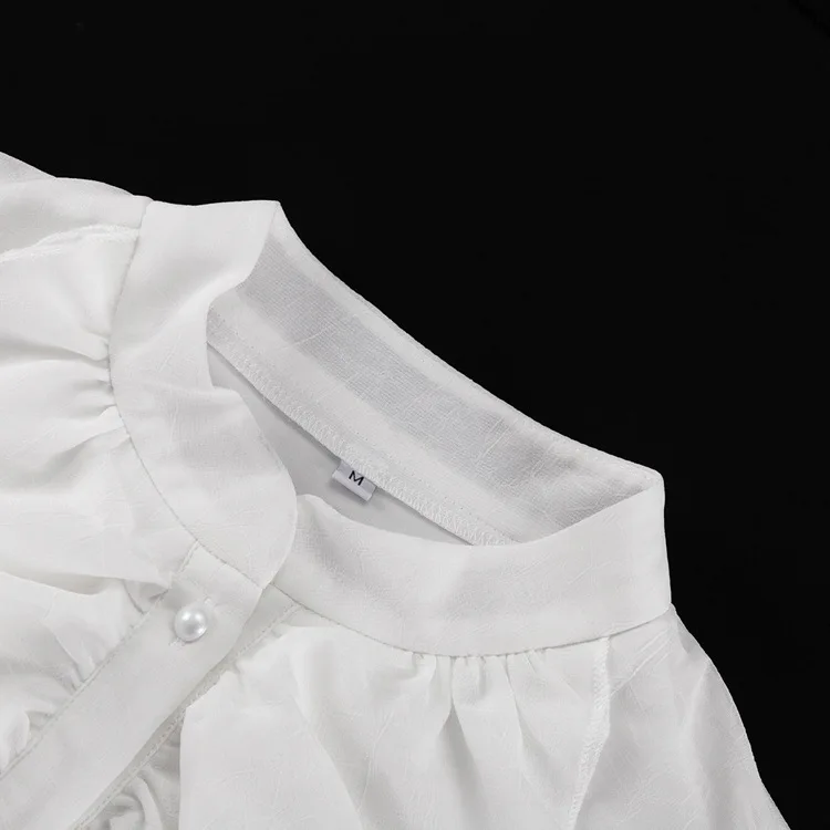 Tossy White Elegant Ruffled Mini Dress For Women Patchwork High Waist Long Sleeve See-Through Party Dress Female Spring Dress