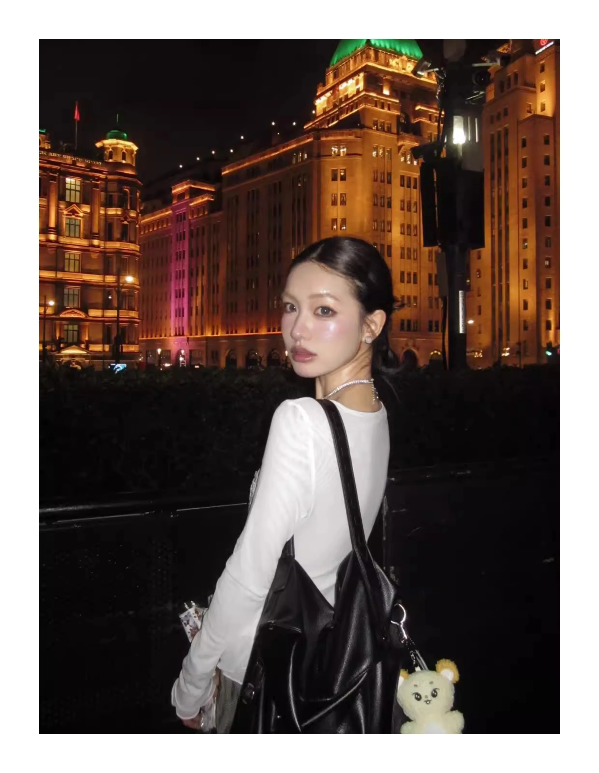 Yedinas Streetwear Slim Mesh Tops Long Sleeve Graphic T Shirts Korean Fashion 2000s Clothes Y2k Tees Female Clothing Spring Chic