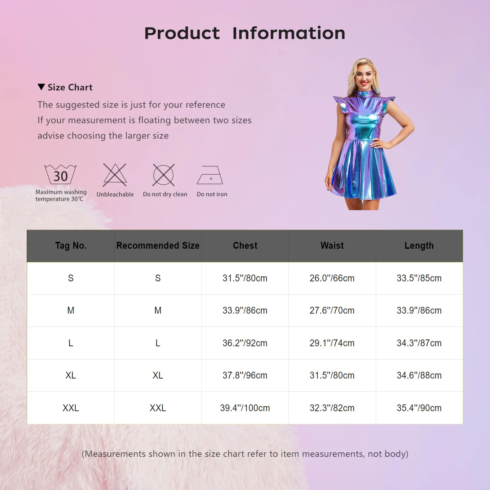 Womens Cocktail Dress Shiny Metallic Dress Alien Space Cap Sleeve High Waist A-line Dress for Halloween Party High Street Dress
