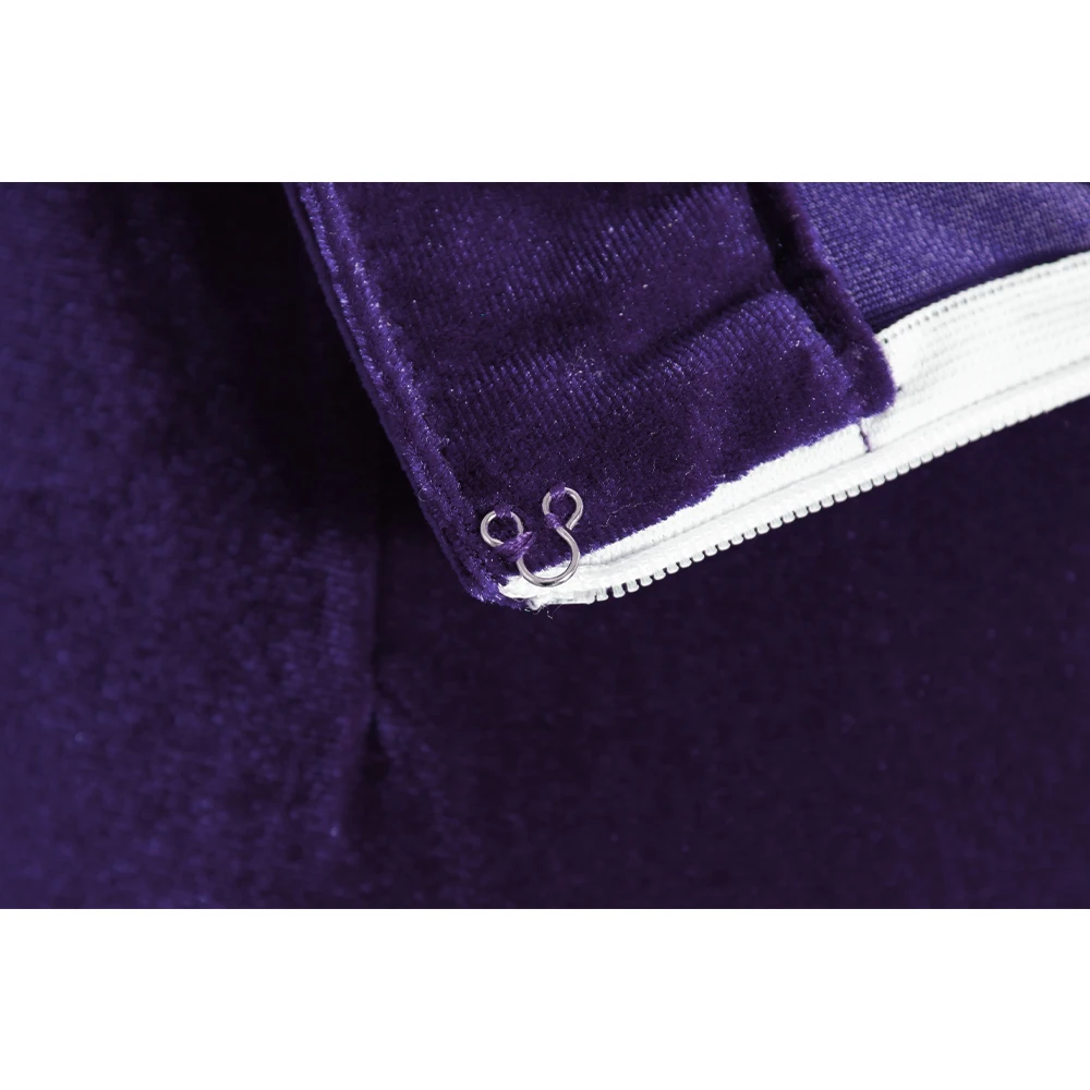 SISHION Purple Black Autumn Winter Women Skirt Stretch Bodycon Straight Casual Work OL Office Pencil Velvet Sexy Skirts SS0028