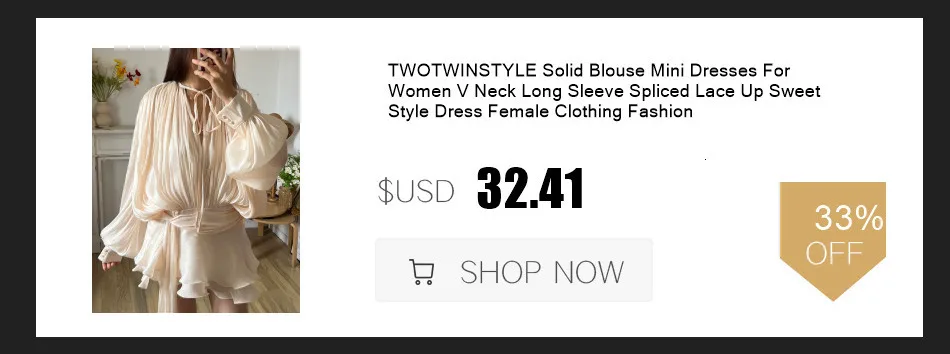 TWOTWINSTYLE Hit Color Spliced Folds Slimming Dresses For Women Square Neck Sleeveless High Waist Temperament Dress Female New