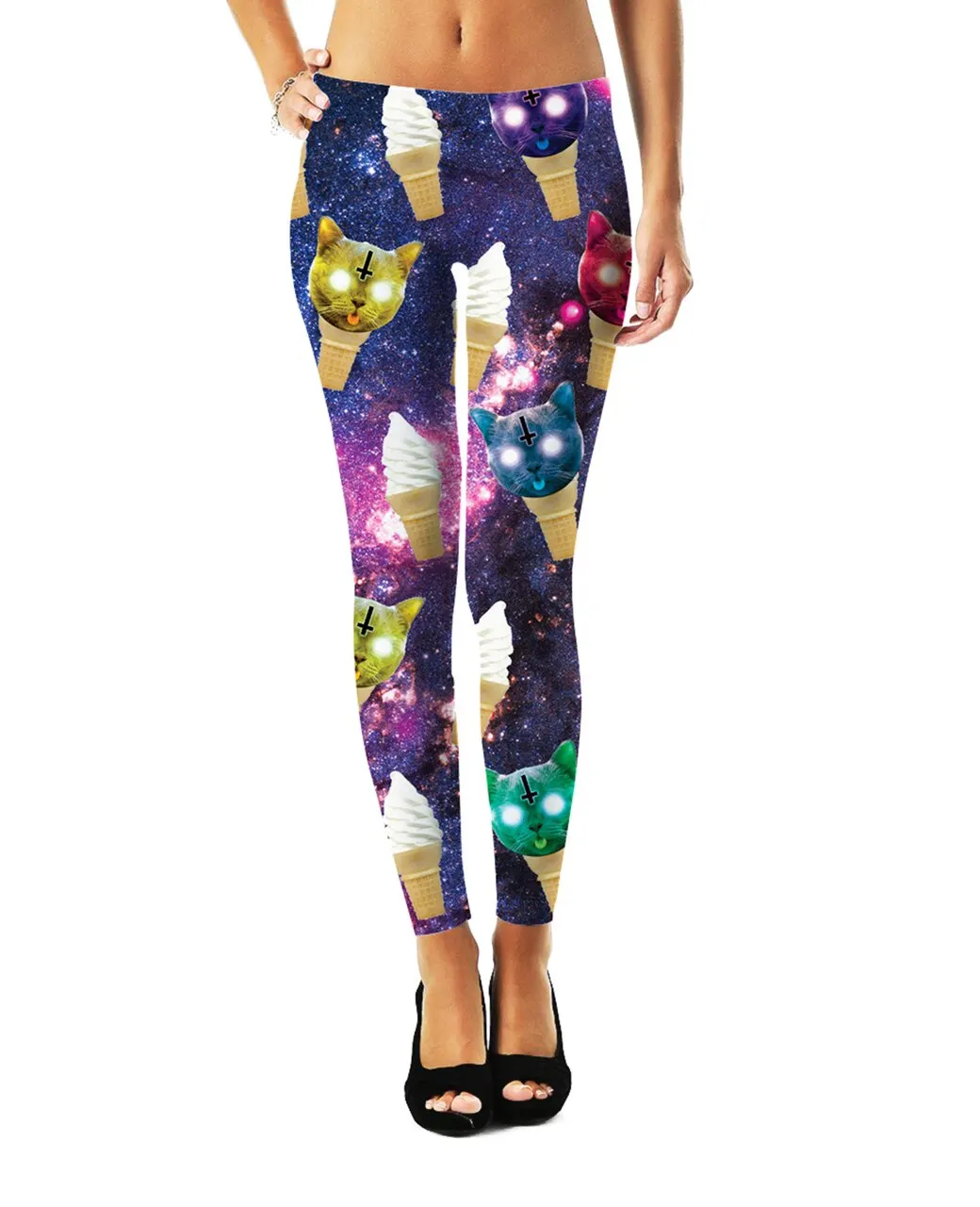 Women Leggings Fashion 3D Digital Printing Sloth Collage/Rats/Doge Leggings Sexy Elastic Female Skinny Leggings Harajuku DDK5