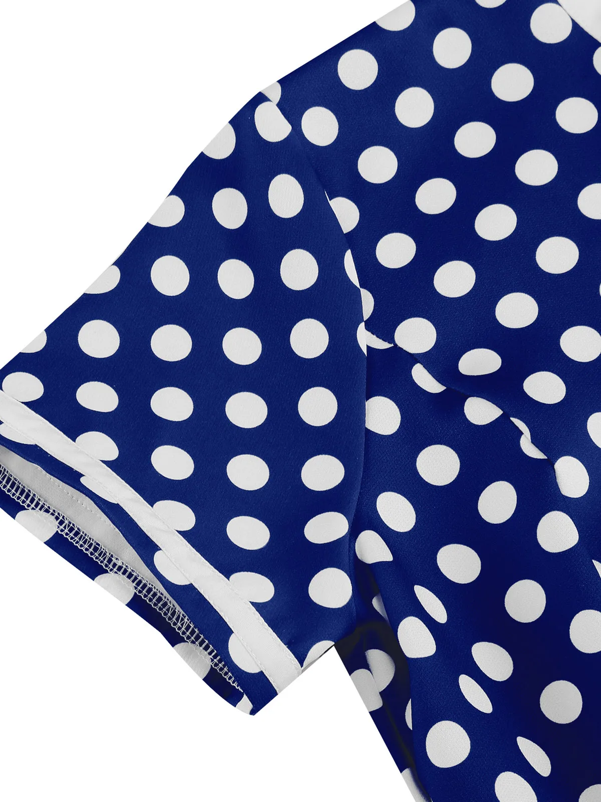 Tonval 1950s Vintage Party Birthday Dress Summer Clothing for Women Bow Neck Polka Dot Print Midi Swing Dresses