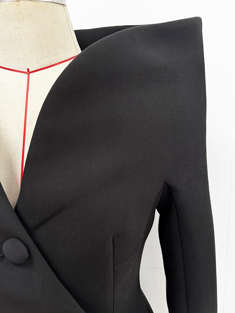 Black Red Color Women Long Sleeve Sexy Off the Shoulder Bodycon Mid-calf Evening Party Dress Celebrity Red Carpet Outfit