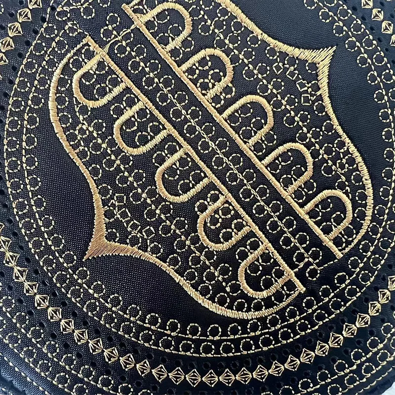 Cotton Embroidery Arab Men Muslim Hat Islamic Prayer Hat Musliman Turban Man Hijab Bonnet Saudi Arabian Islam Jewish Caps