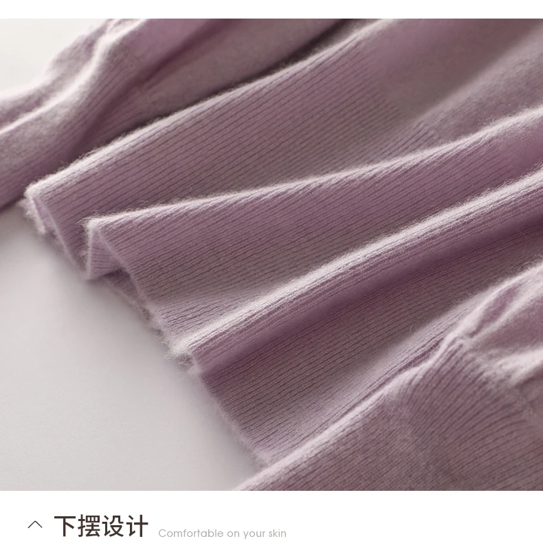 New 100% Merino Wool Sweater for Women Mock Collar Puff Sleeve Pullover Casual Knitted Top Female Autumn Winter Cashmere Warm