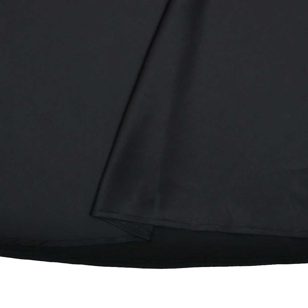 JULISSA MO Turtleneck Satin Sexy Hollow Out Zipper Women Maxi Dress Black Patchwork Long Sleeve Slim Elegant Party Evening Dress