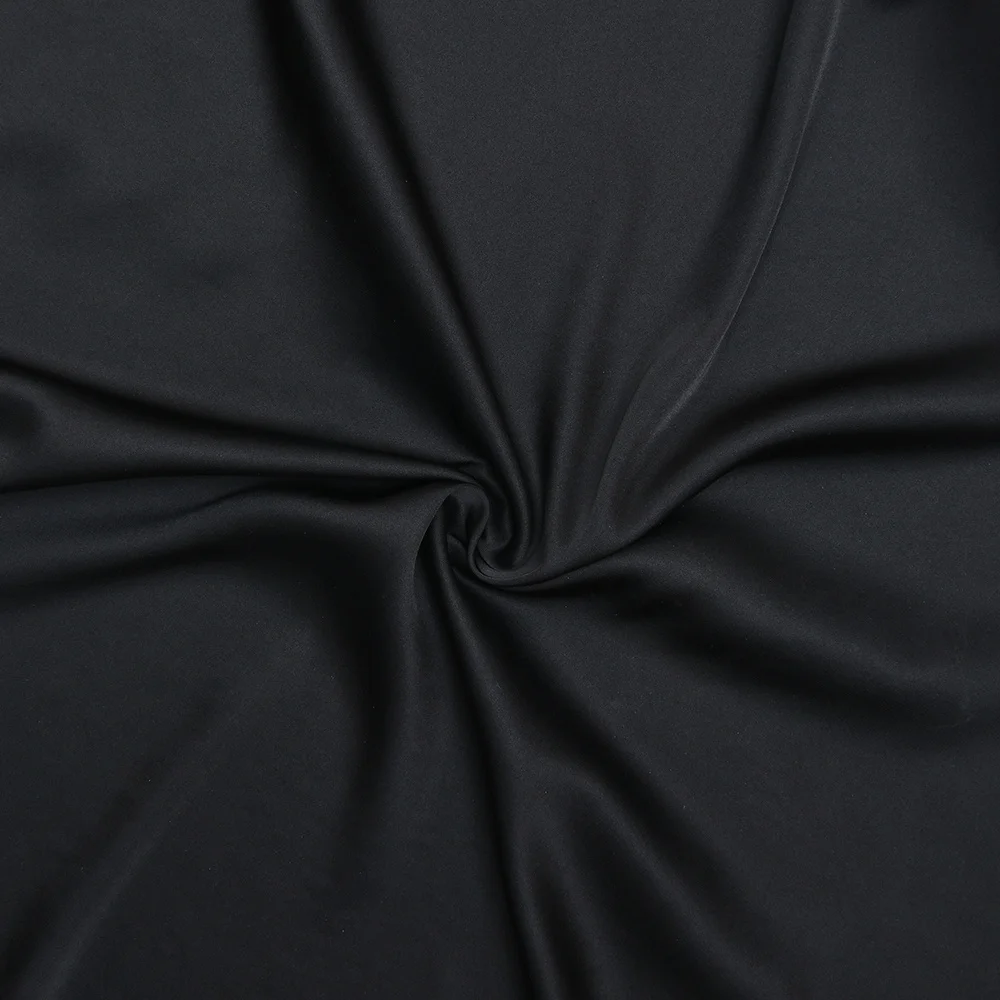 JULISSA MO Turtleneck Satin Sexy Hollow Out Zipper Women Maxi Dress Black Patchwork Long Sleeve Slim Elegant Party Evening Dress