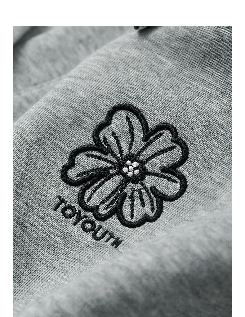 TOYOUTH Women Hoodies Sweatshirt 2025 Autumn New Fake Two Piece Spliced Turn Down Collar Cotton Embroidered Pullover Tops