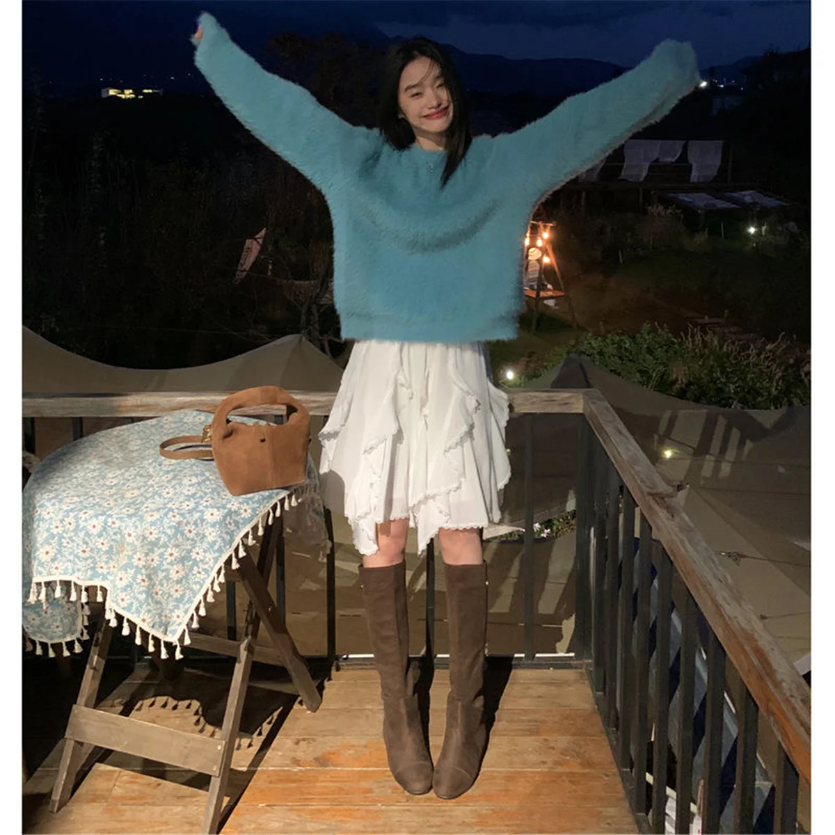 Mini Skirts Women Summer 2025 Chiffon Ruched Skirts Woman Clothing 2000s Clothes Y2k Kawaii Black Lace Skirts Kawaii White