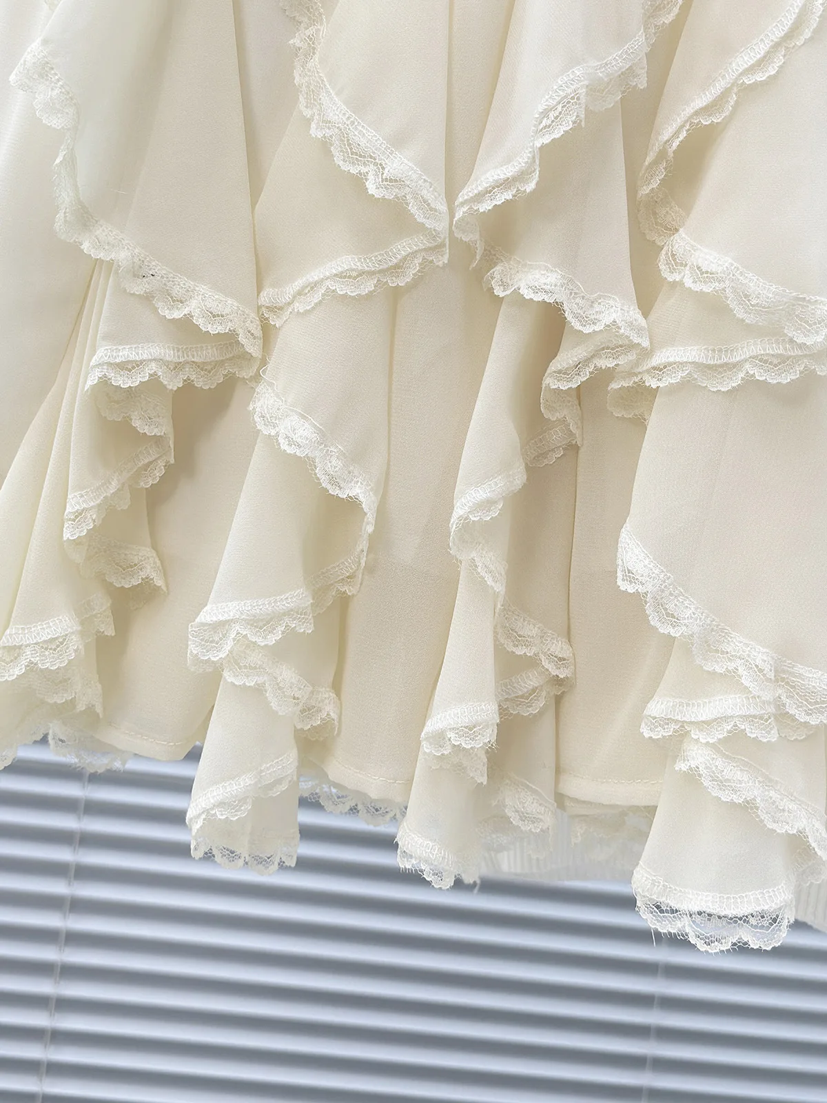 Mini Skirts Women Summer 2025 Chiffon Ruched Skirts Woman Clothing 2000s Clothes Y2k Kawaii Black Lace Skirts Kawaii White