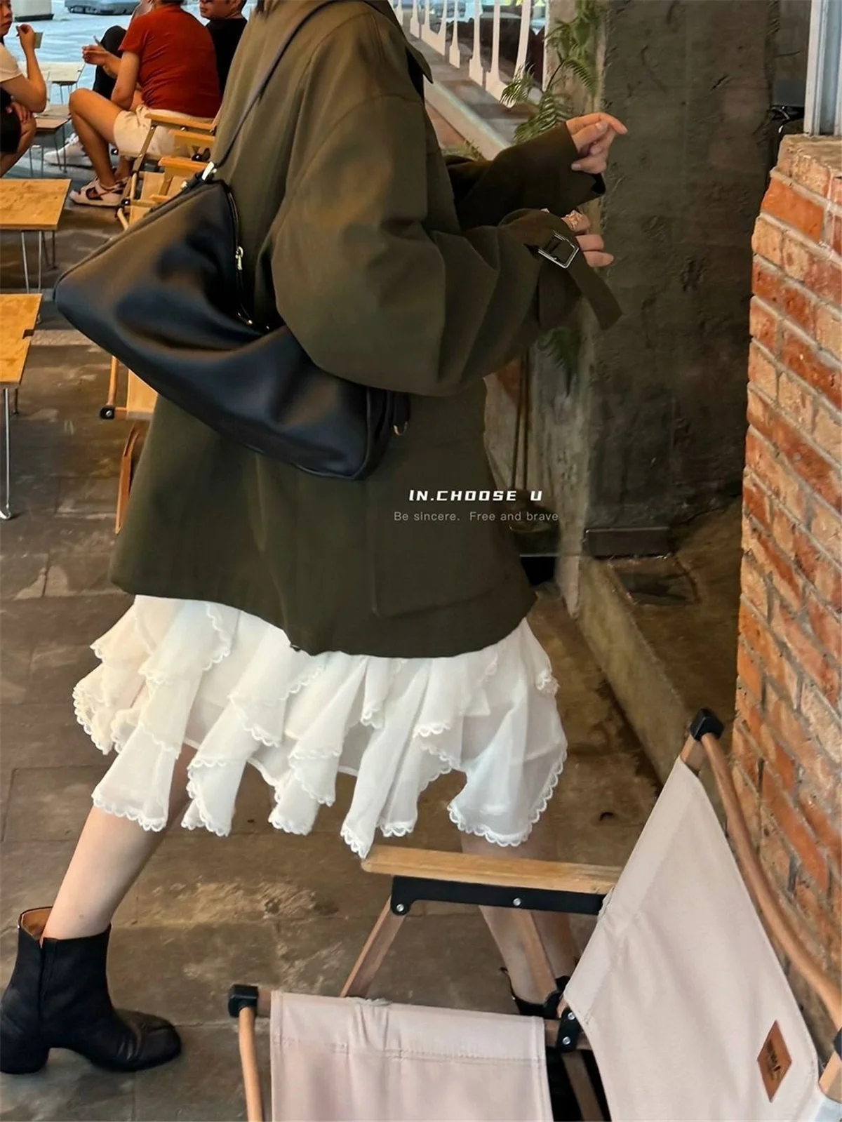 Mini Skirts Women Summer 2025 Chiffon Ruched Skirts Woman Clothing 2000s Clothes Y2k Kawaii Black Lace Skirts Kawaii White