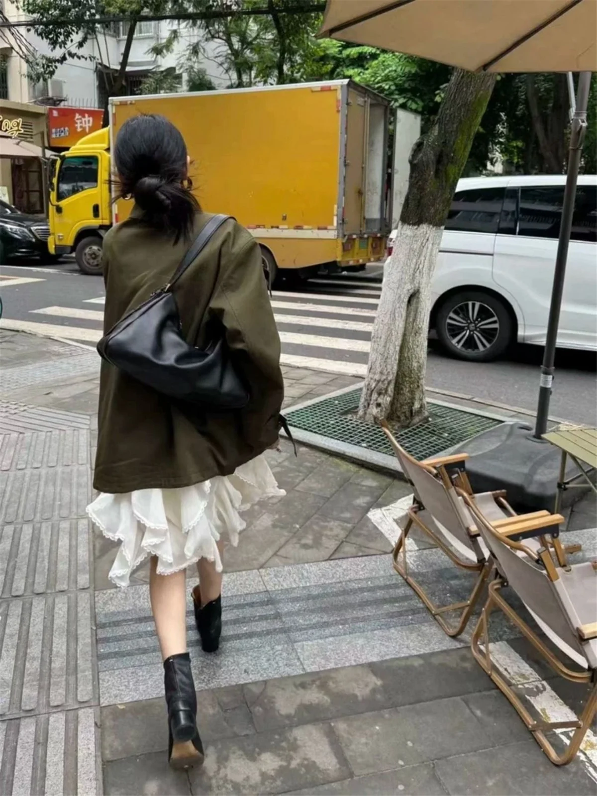 Mini Skirts Women Summer 2025 Chiffon Ruched Skirts Woman Clothing 2000s Clothes Y2k Kawaii Black Lace Skirts Kawaii White