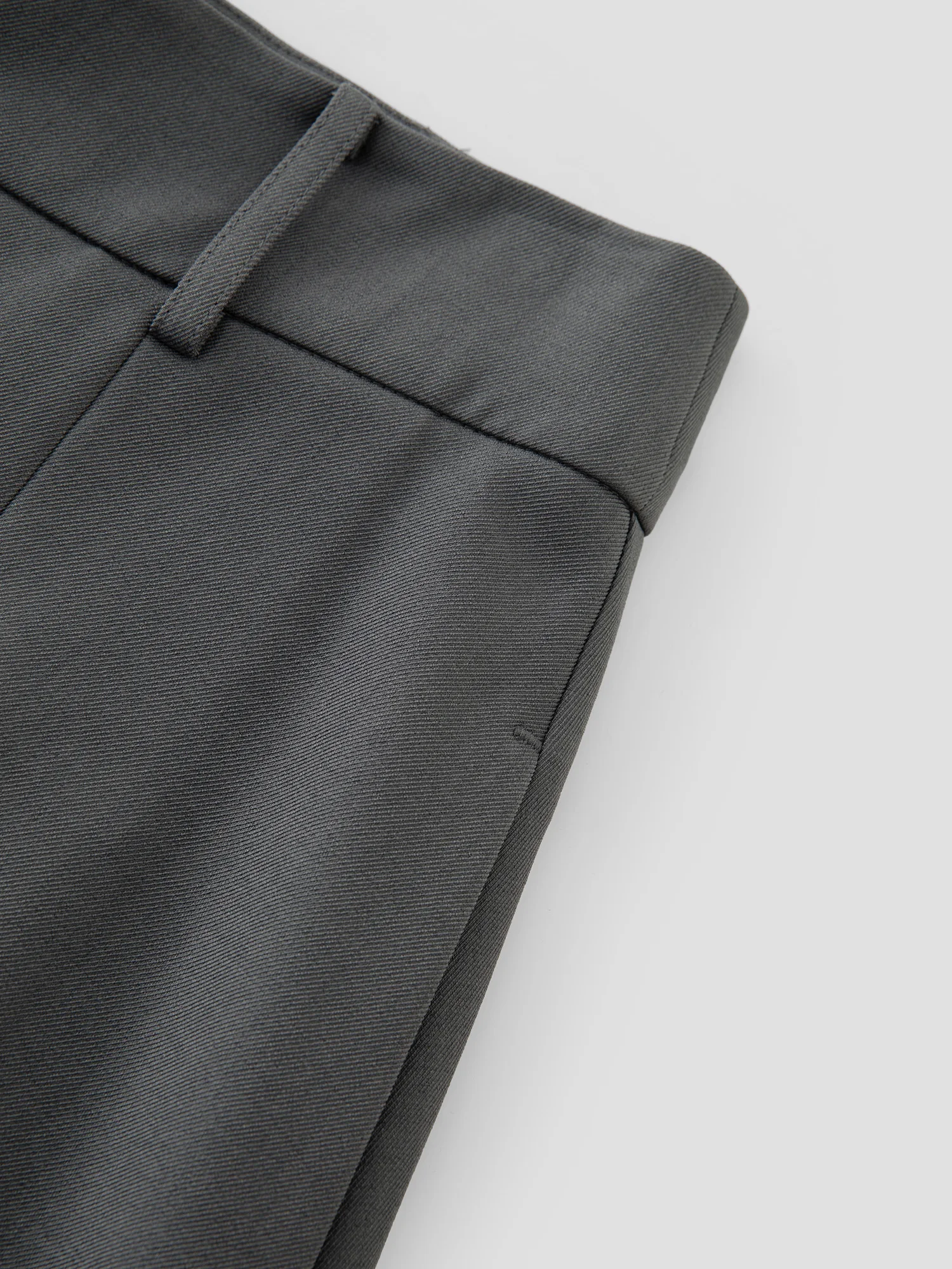 ZIQIAO Gray Airy Long Skirt Pants Women 2025 Autumn New Wide-leg Pants Drape Casual Pants 25ZQ93119