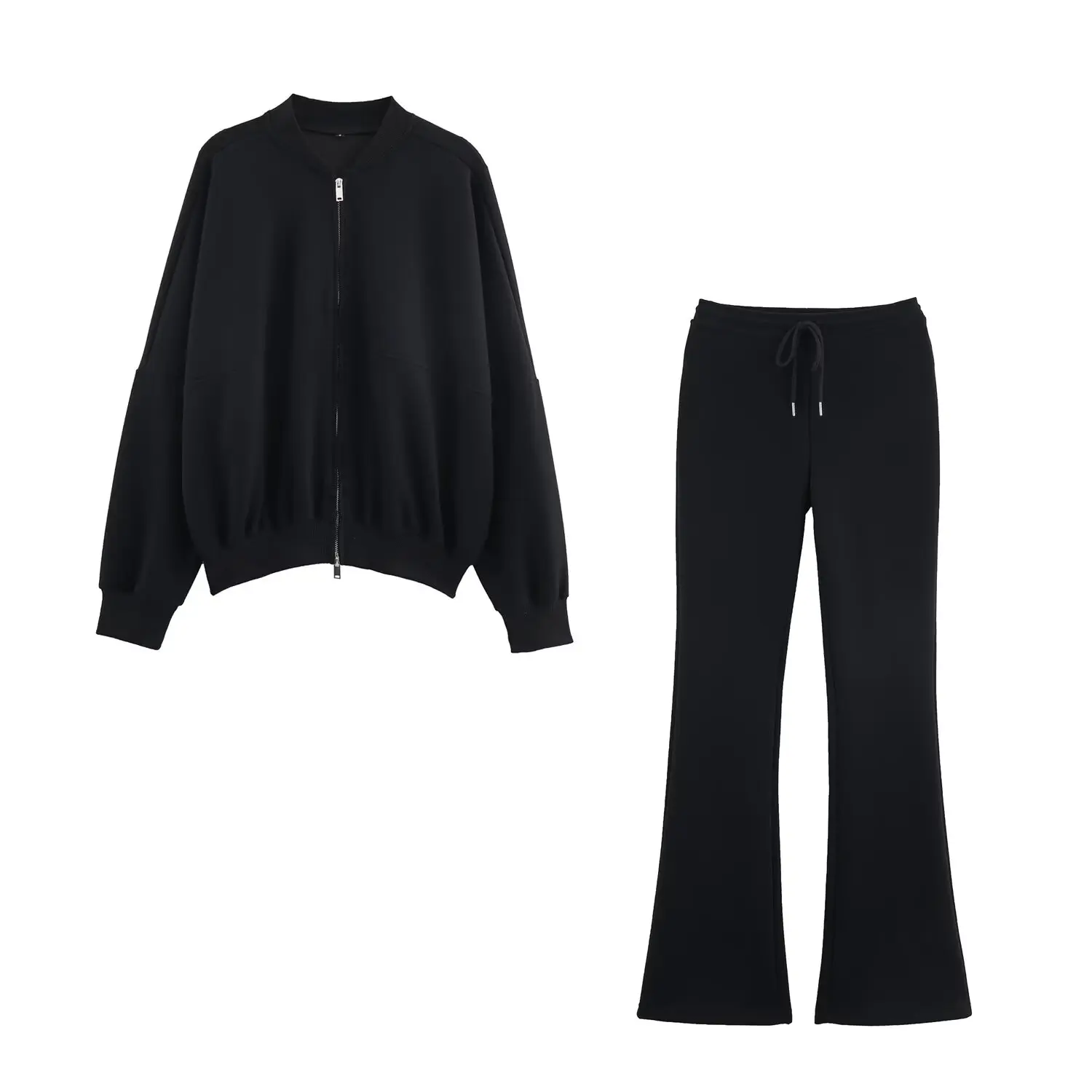 Women's Tracksuit Cotton Zipper Cardigan Sets To Woman Fall Outfits Woman 2025 Long Sleeve Sportswear Sport Outfit Pantsuit