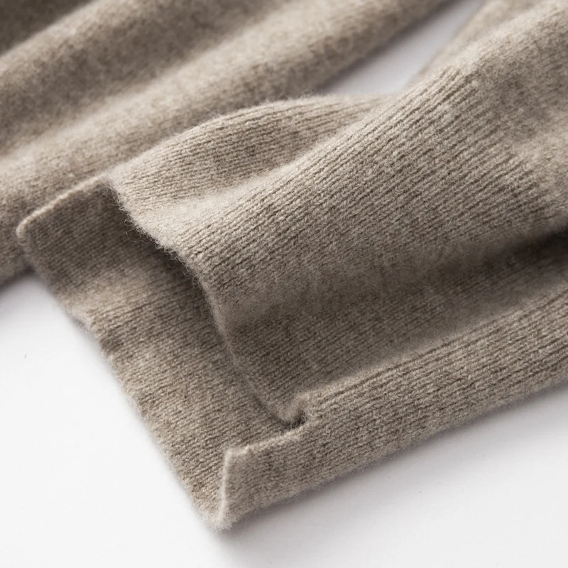 ANGEL Women Lantern Pants Autumn Winter Thick Pure Wool Pants 100% Merino Wool Knitwear Simple Style Soft Warm Korean Trousers