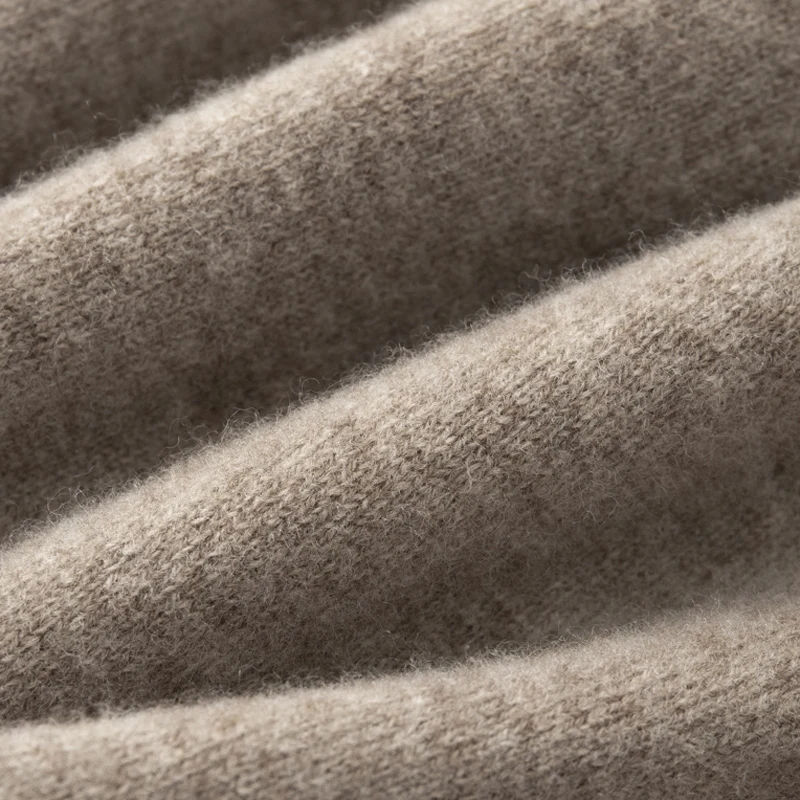 ANGEL Women Lantern Pants Autumn Winter Thick Pure Wool Pants 100% Merino Wool Knitwear Simple Style Soft Warm Korean Trousers