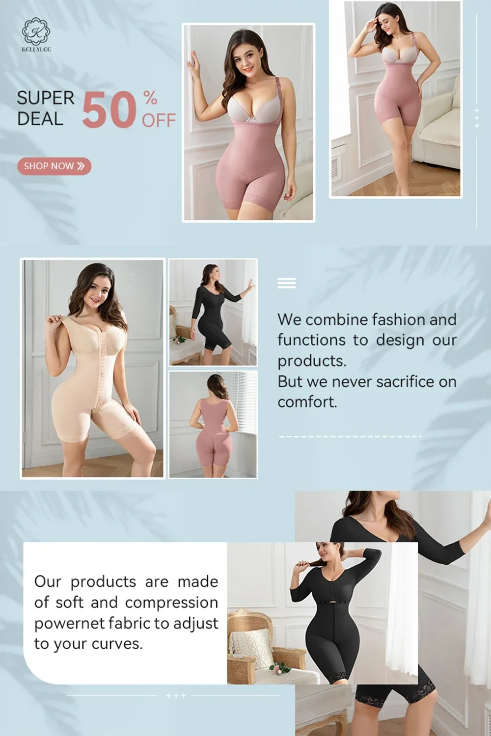 Women's Fashion Slim Fit Colorful Dress Outwear Ladies Sexy Tight Party Dress Long Sleeve Mock Neck Warp Hip Skirts Clothings